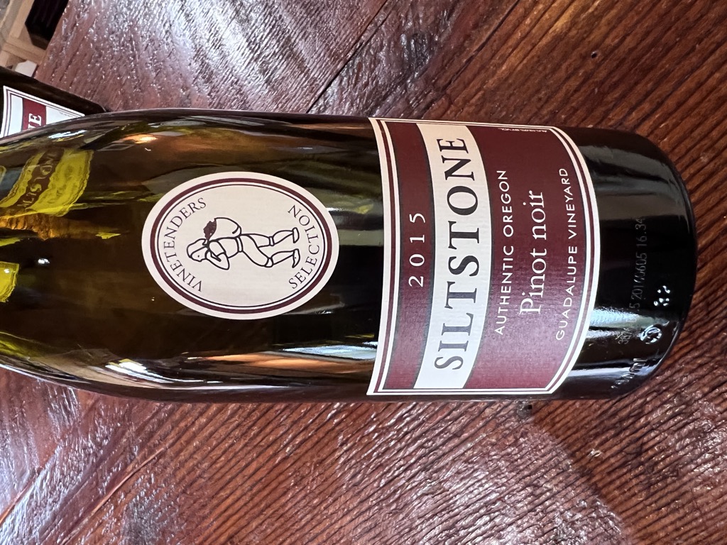 Siltstone Wines 2015 Guadalupe Pinot Noir