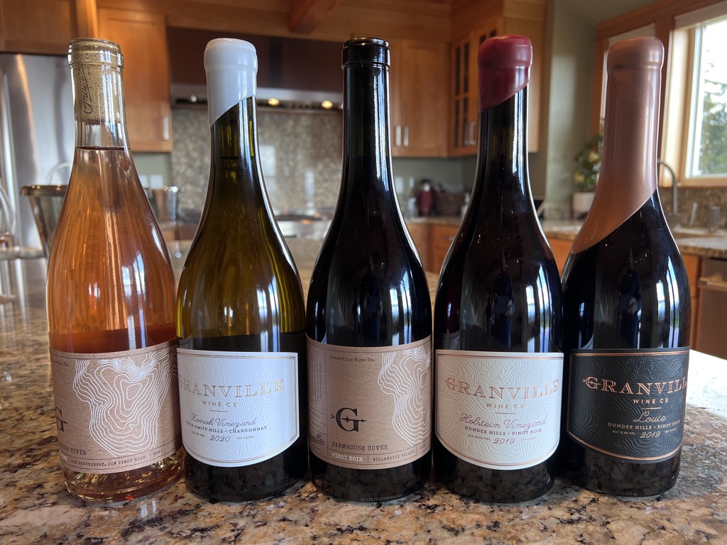 Granville Wine Company Tasting Lineup