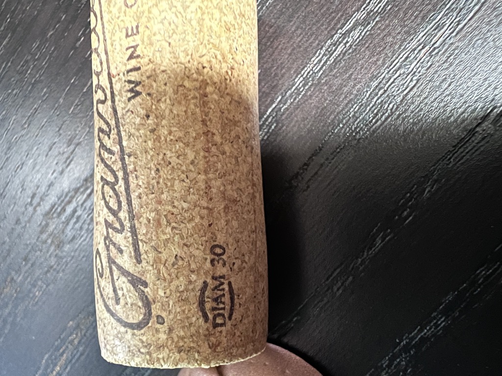 Granville Wine Company DIAM 30 Cork