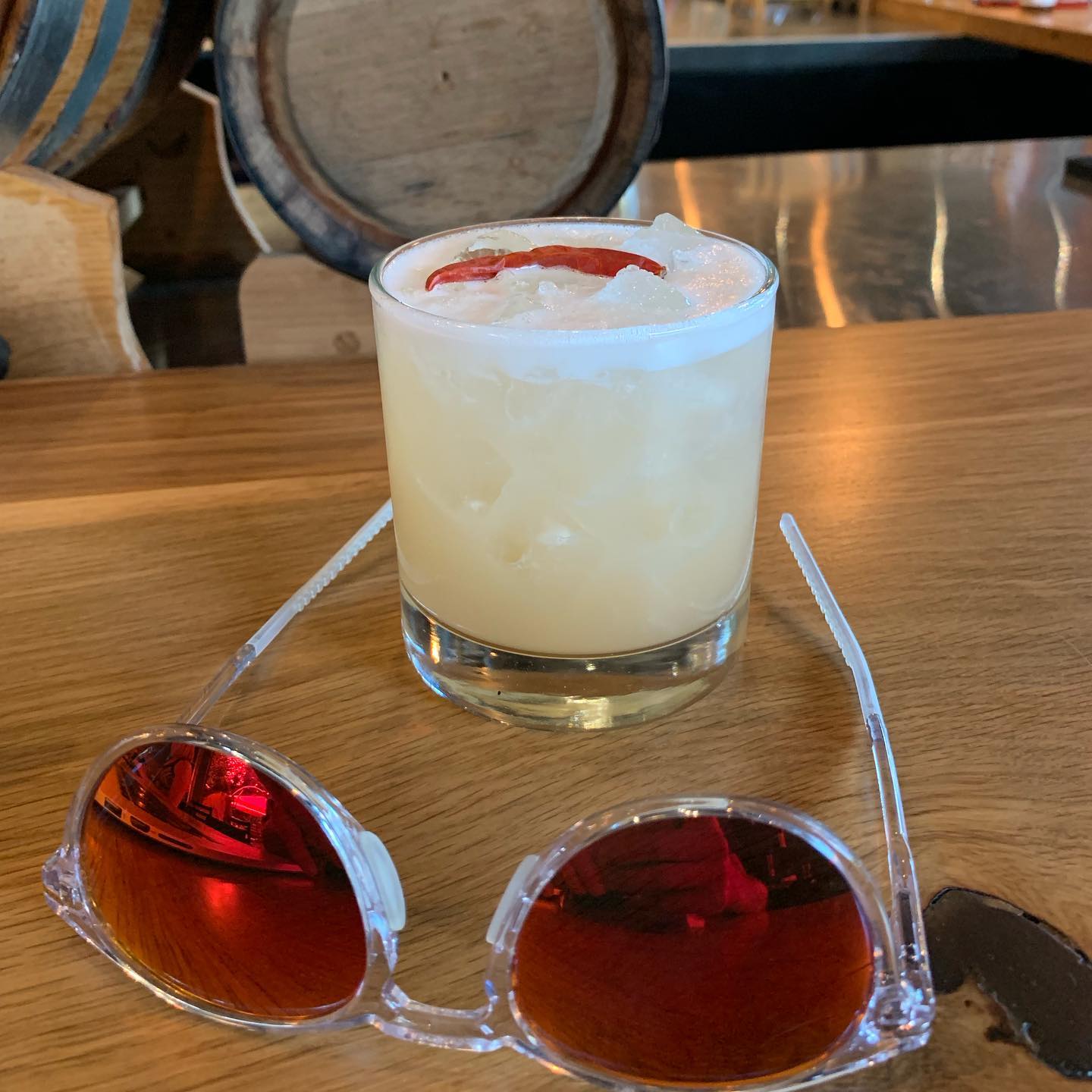 Sometimes a spicy tequila is needed in a hot day instead of wine