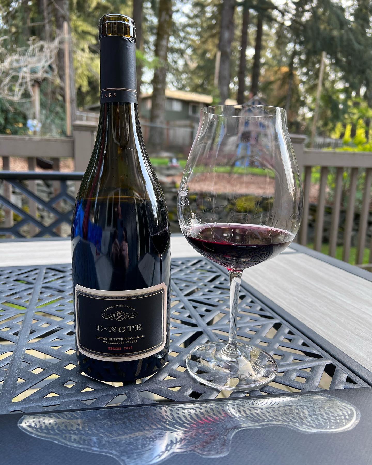 2015 Tendril C-Note Pinot Review