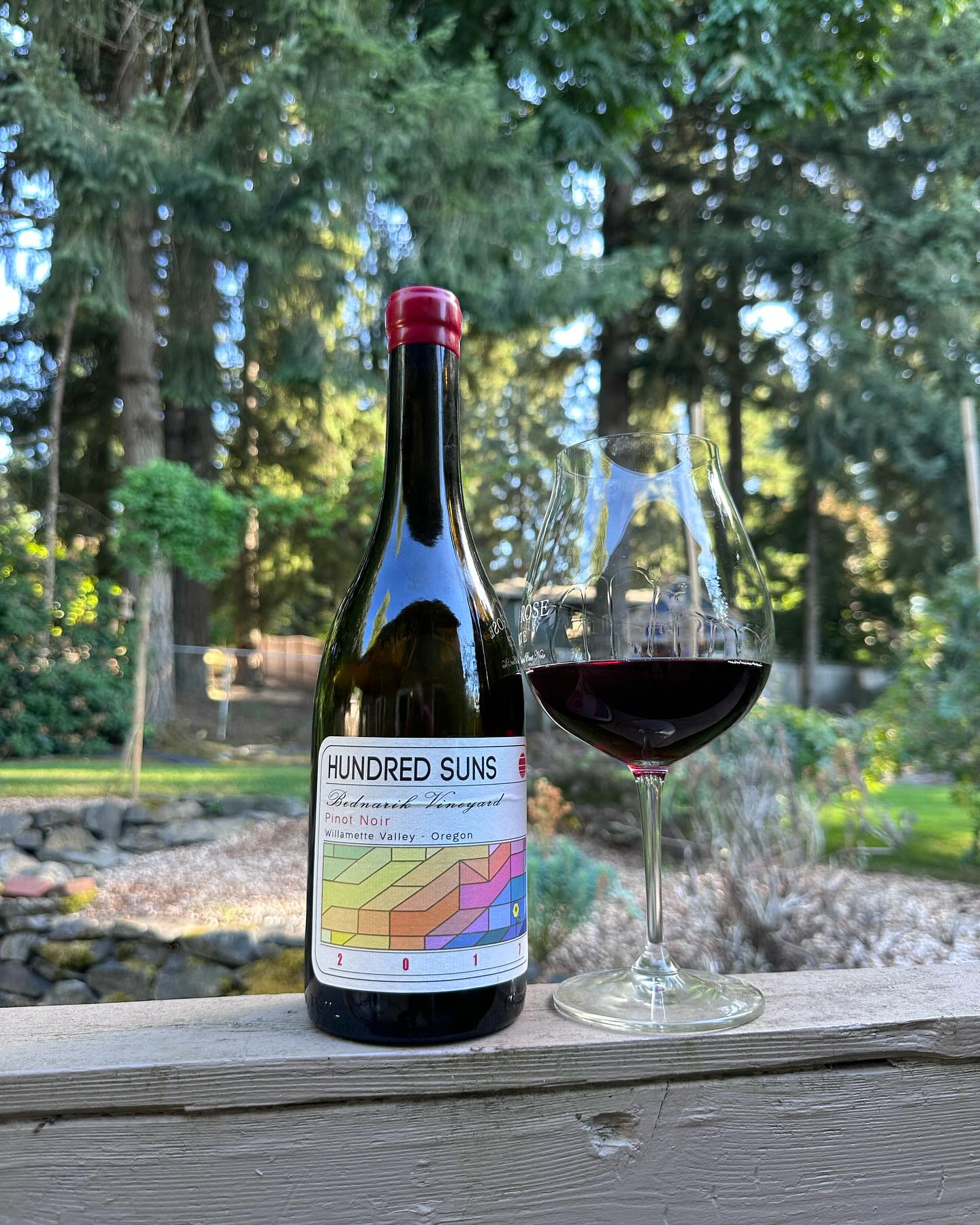 2017 Hundred Suns Bednarik Pinot Noir Review