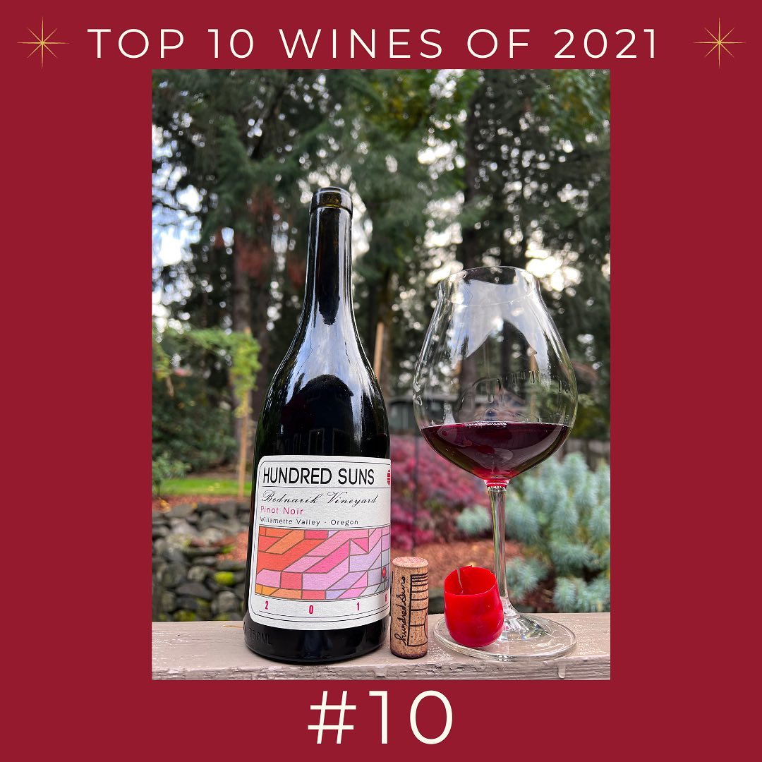 2021 Wine Hundred Suns Bednarik Vineyard Pinot Review