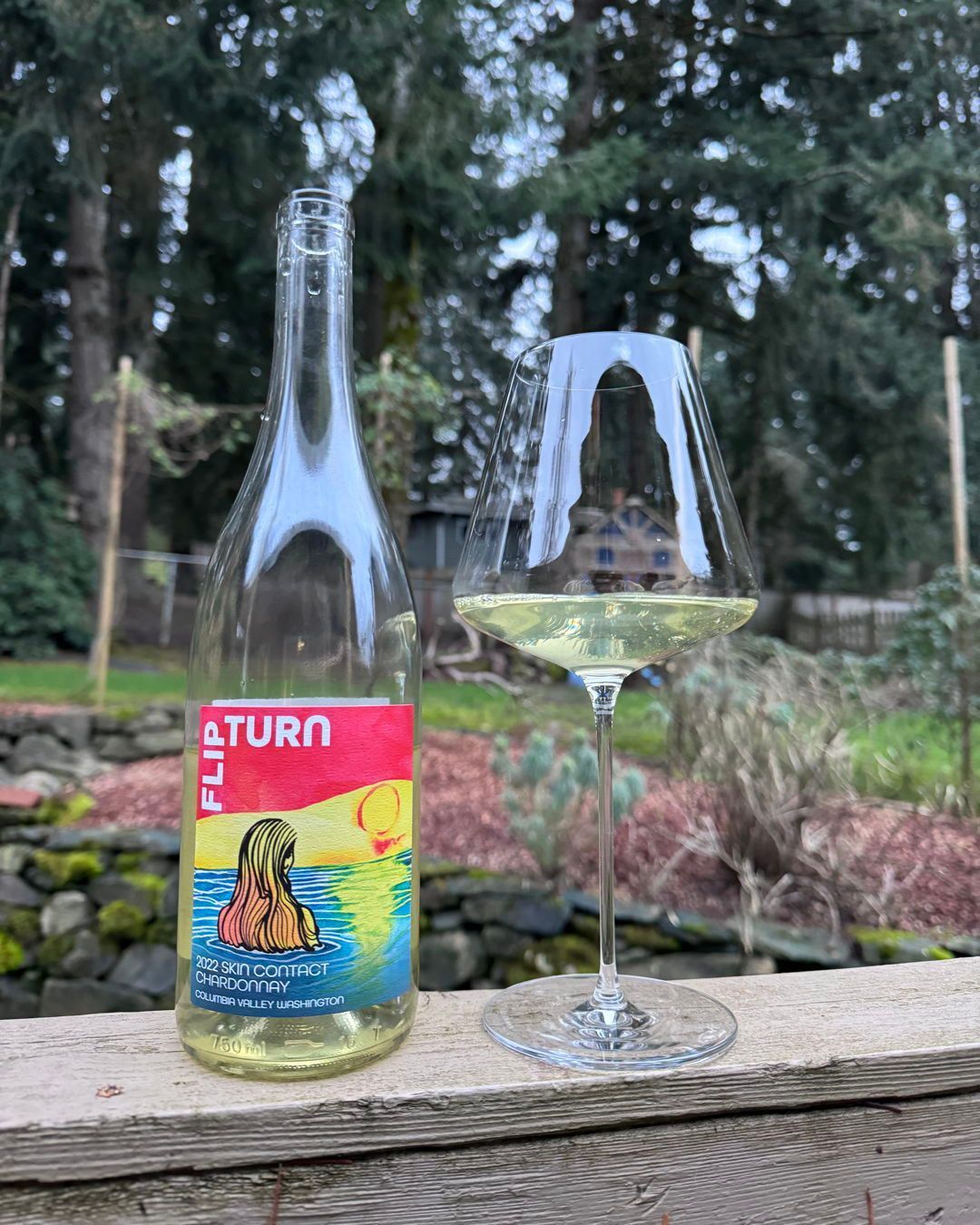 2022 Flipturn Cellars Skin Contact Chardonnay Review