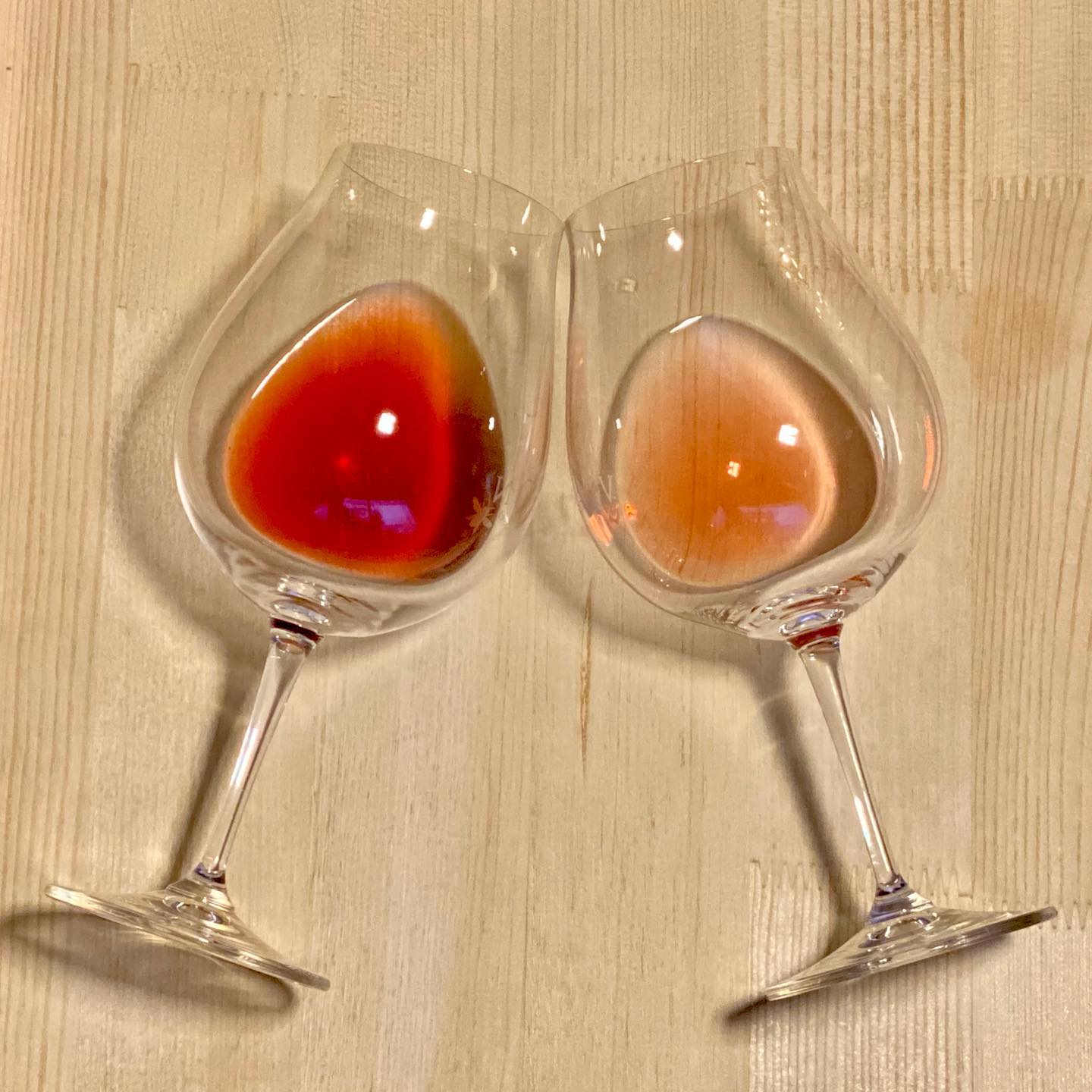 Do you think both wines below are Rose? When you think of a Rose, you think of a beauti…